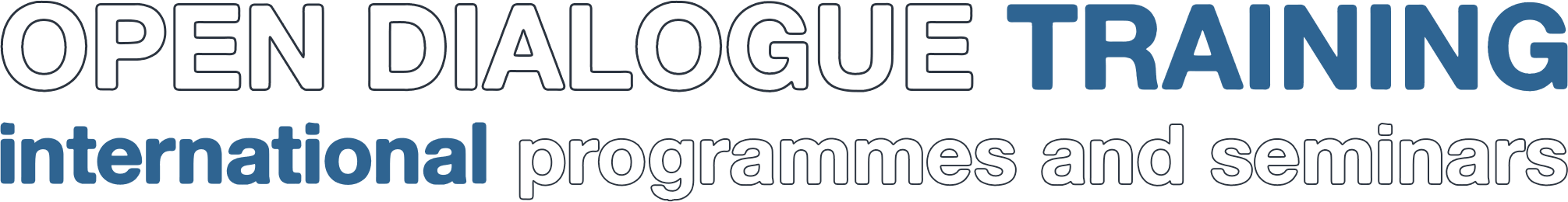 Open Dialogue Training